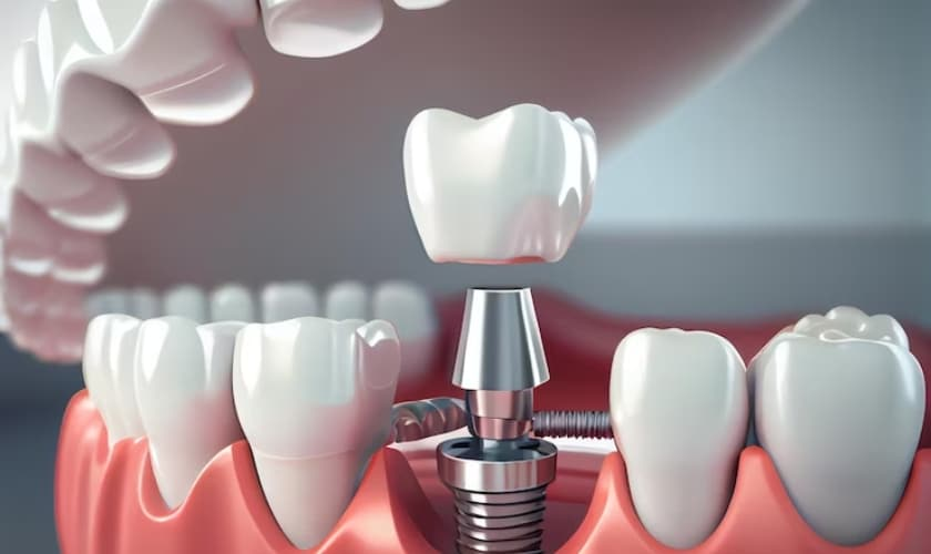 Image of dental implants - Step-By-Step Process Of Getting Dental Implants: What To Expect